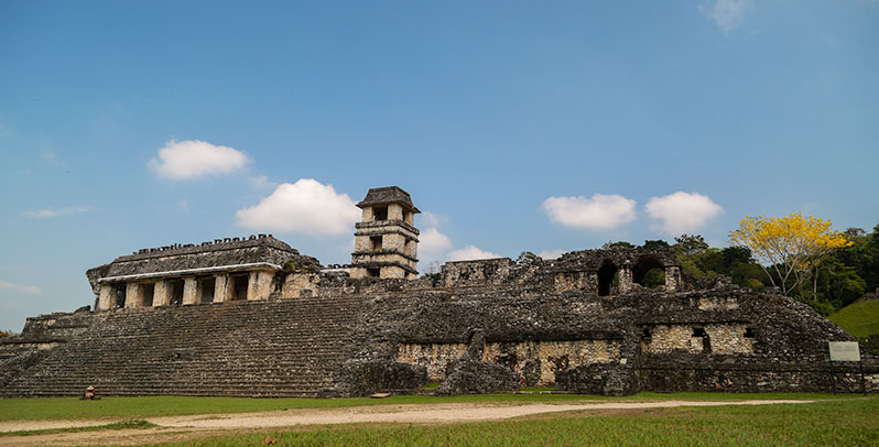 Palenque - Ruiny Pałacu Królewskiego