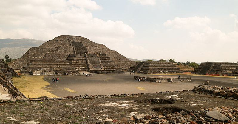 Teotihuacan - Piramida Księżyca