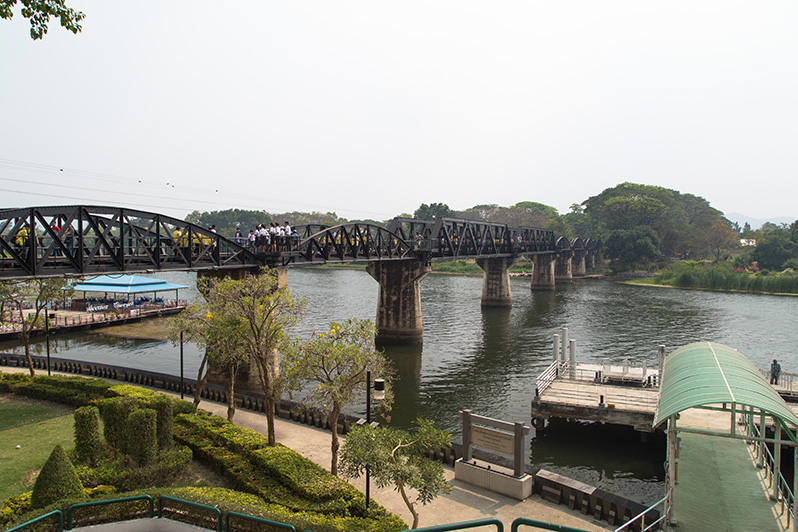 Most na rzece Kwai z nieco innej perspektywy