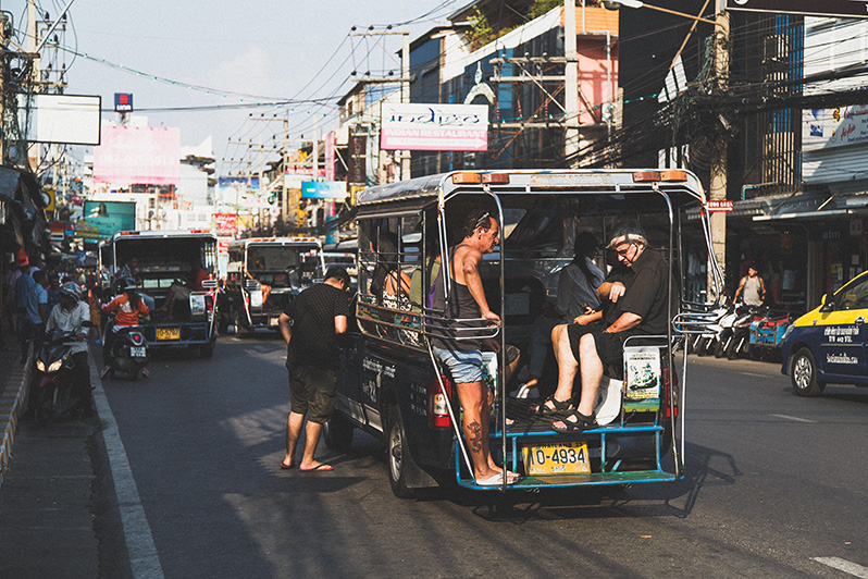 Najlepszy środek transportu w Pattaya